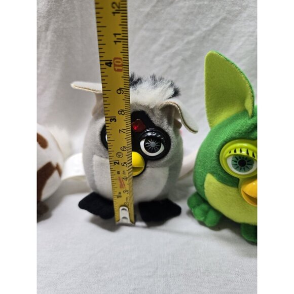 Furby Keychain Backpack Clips- Mcdonalds Happy Meal- Vintage- Lot Of 4 - Picture 2 of 9